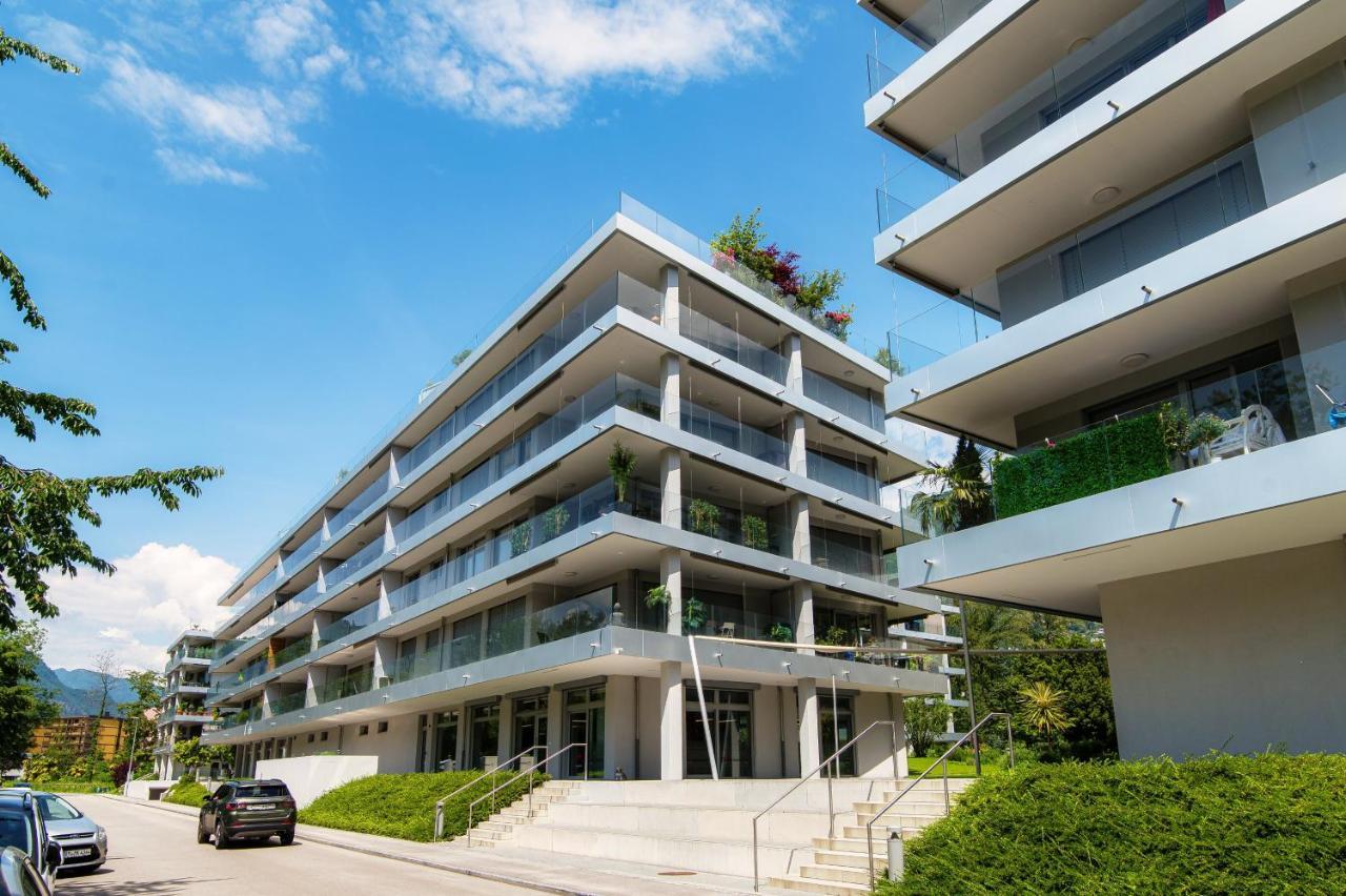 Linda Terrace By Quokka 360 - Modern One-Bedroom Flat With Sun Terrace Локарно Екстер'єр фото