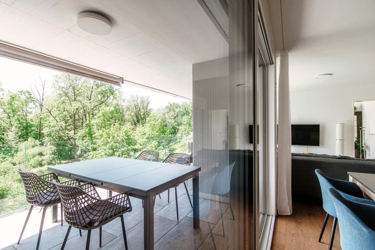 Linda Terrace By Quokka 360 - Modern One-Bedroom Flat With Sun Terrace Локарно Екстер'єр фото